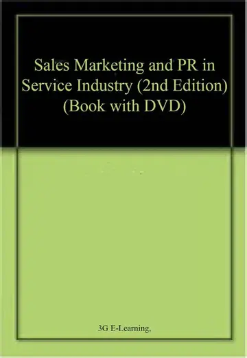 Cover of Sales Marketing and PR in Service Industry