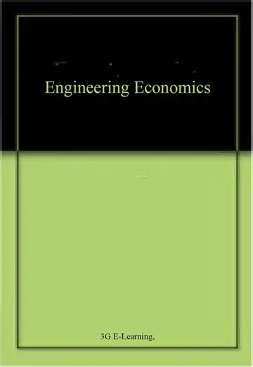 Cover of Engineering Economics