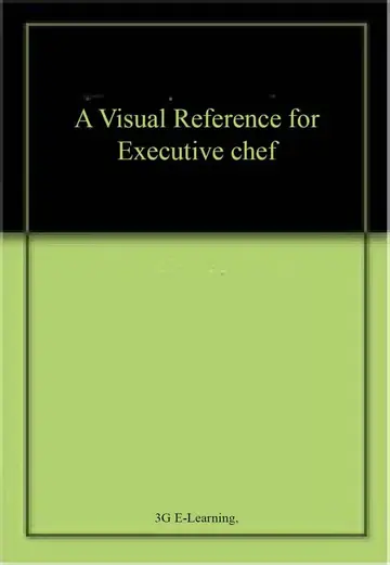 Cover of A Visual Reference for Executive chef