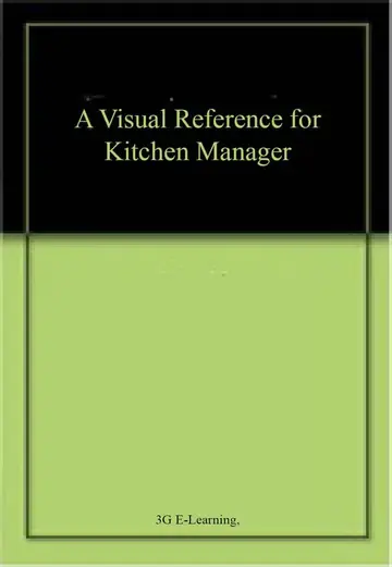 Cover of A Visual Reference for Kitchen Manager