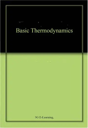 Cover of Basic Thermodynamics