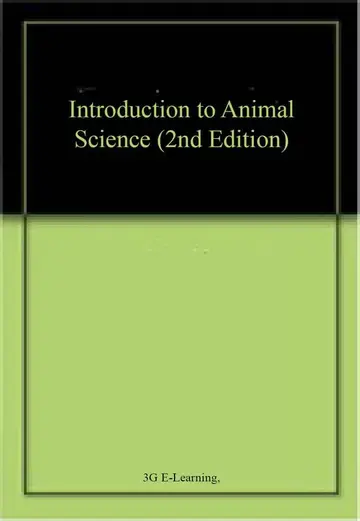 Cover of Introduction to Animal Science