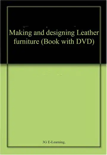 Cover of Making and designing Leather furniture