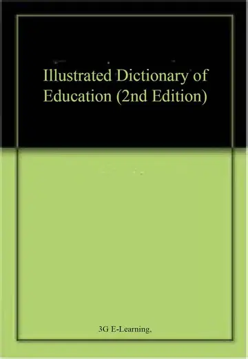Cover of Illustrated Dictionary of Education