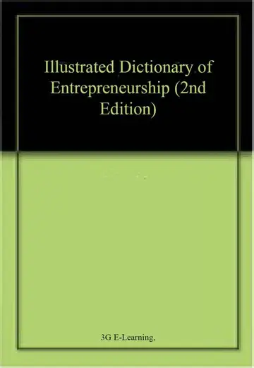 Cover of Illustrated Dictionary of Entrepreneurship