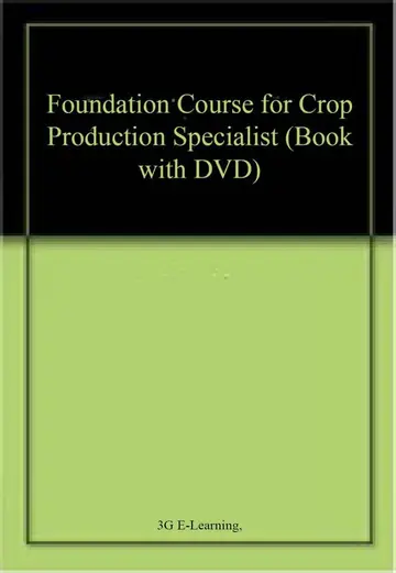 Cover of Foundation Course for Crop Production Specialist