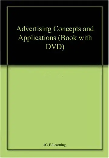 Cover of Advertising Concepts and Applications