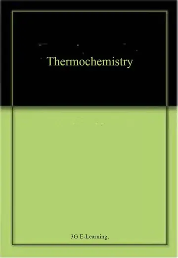 Cover of Thermochemistry