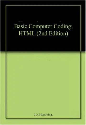 Cover of Basic Computer Coding