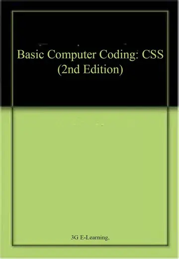 Cover of Basic Computer Coding