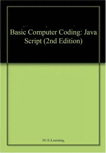 Cover of Basic Computer Coding