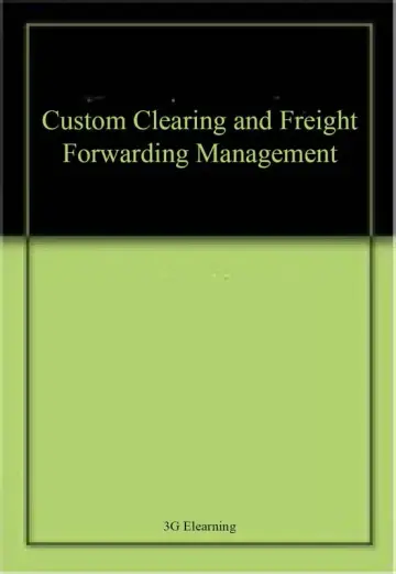 Cover of Custom Clearing and Freight Forwarding Management