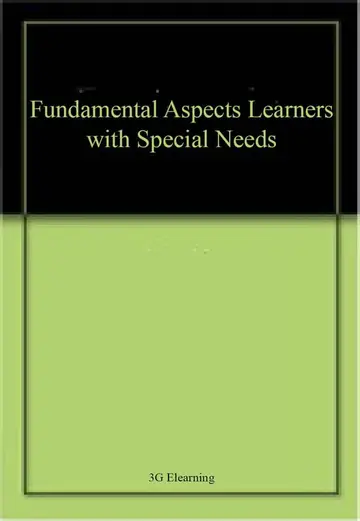 Cover of Fundamental Aspects Learners with Special Needs