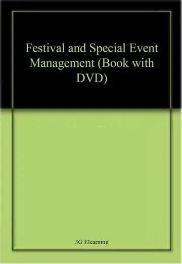 Cover of Festival and Special Event Management