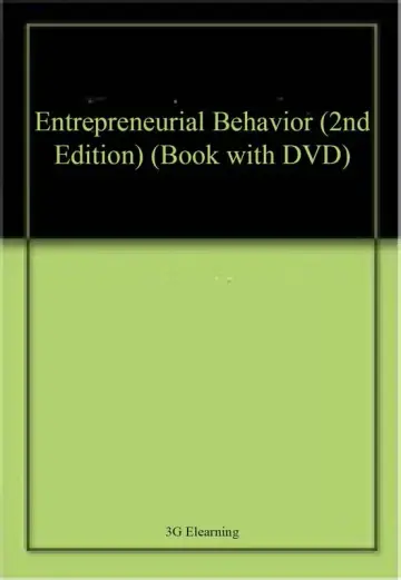 Cover of Entrepreneurial Behavior