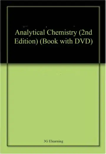 Cover of Analytical Chemistry