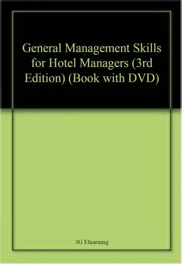 Cover of General Management Skills for Hotel Managers