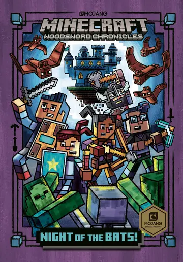 Cover of Night of the Bats! (Minecraft Woodsword Chronicles #2) (A Stepping Stone Book(TM))