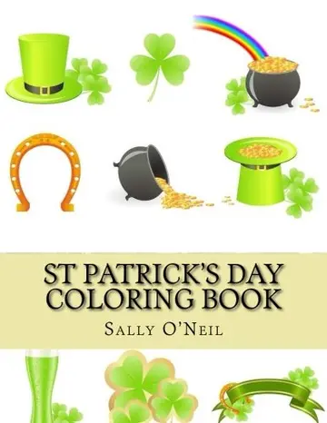 Cover of St Patrick's Day Coloring Book