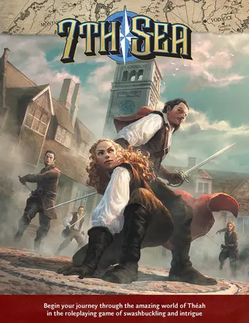Cover of 7th Sea Core Rulebook