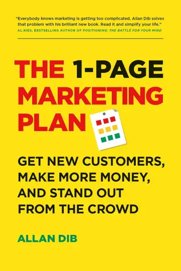 Cover of The 1-Page Marketing Plan