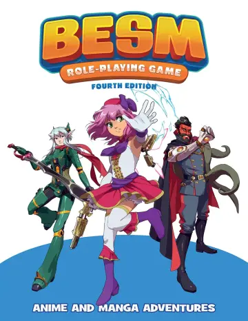 Cover of Japanime Games BESM 4th Edition Role Playing Game Book