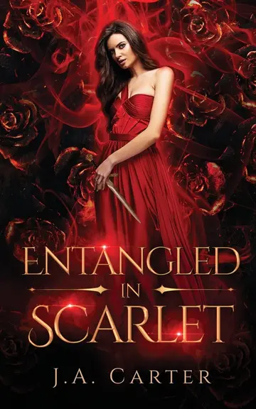 Cover of Entangled in Scarlet