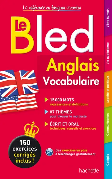 Cover of Bled Vocabulaire Anglais