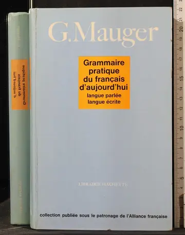 Cover of Grammaire Pratique Du Francais d'Aujourd'Hui