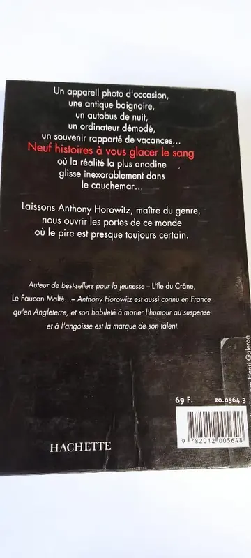 Cover of Destination horreur