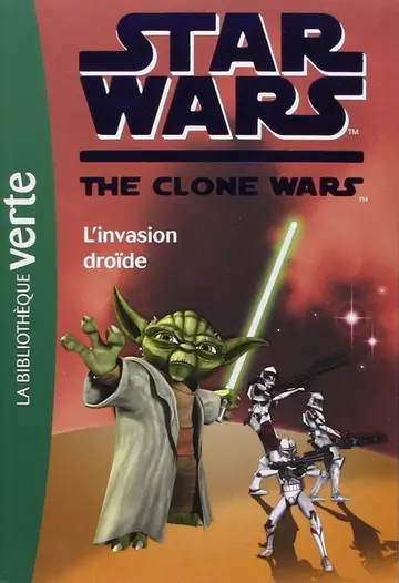 Cover of Star wars clone wars 01 - l'invasion droide
