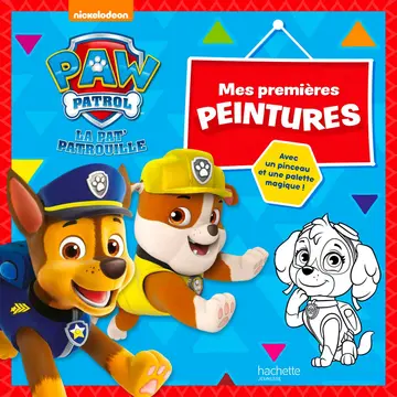 Cover of Paw patrol-la pat'patrouille - mes premieres peintures