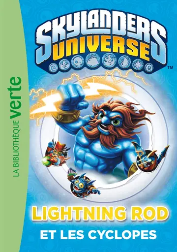 Cover of Skylanders - t03 - skylanders 03 - lightning rod et les cyclopes