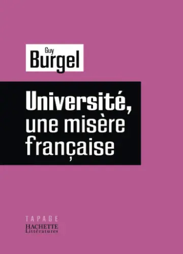 Cover of Universite, Une Misere Francaise