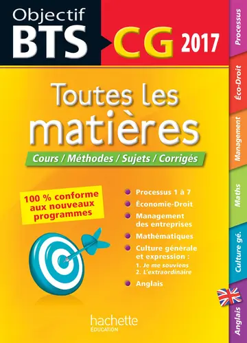Cover of Bts cg tout en un