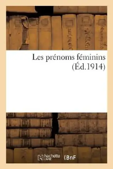 Cover of Les Prénoms Féminins