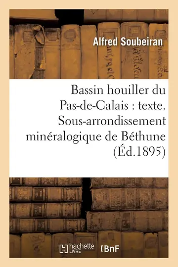 Cover of Bassin Houiller Du Pas-De-Calais