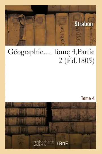 Cover of Gographie.... Tome 4, Partie 2