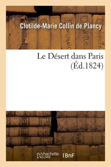 Cover of Le Dsert Dans Paris