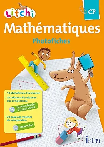 Cover of Litchi mathematiques CP - photofiches - ed. 2015