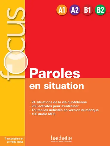 Cover of Paroles en situations - Livre + CD