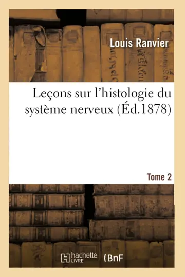 Cover of Leons sur l'histologie du systme nerveux