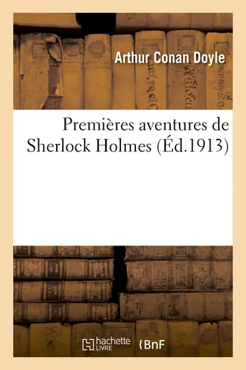 Cover of Premires Aventures de Sherlock Holmes