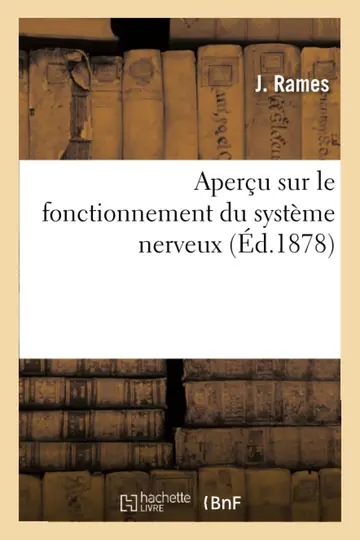 Cover of Aperçu Sur Le Fonctionnement Du Système Nerveux