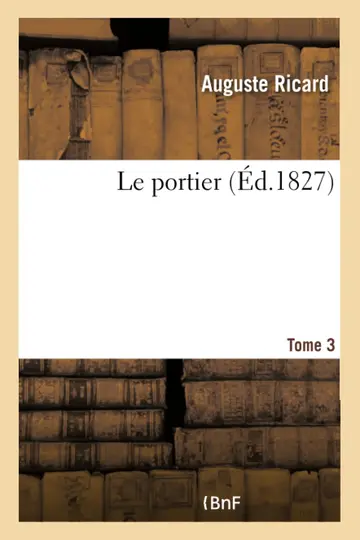 Cover of Le Portier