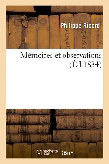Cover of Mémoires Et Observations