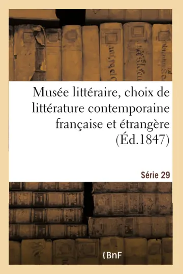 Cover of Muse littraire, choix de littrature contemporaine franaise et trangre