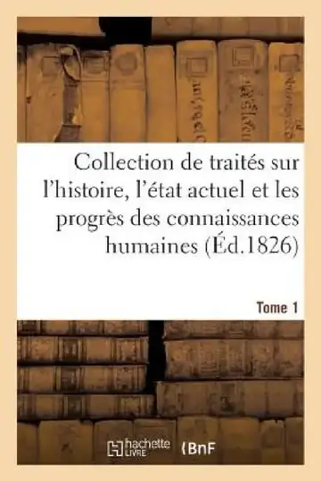 Cover of Encyclopédie Progressive, Ou Collection de Traités Sur l'Histoire