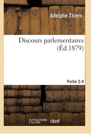 Cover of Discours Parlementaires Partie 2-4