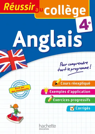 Cover of Réussir au college anglais quatrième